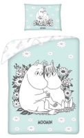 Moomin Peuterdekbedovertrek hugs 100 x 135 cm - Katoen