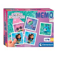 Clementoni Memo Gabbys Dollhouse Kaartspel Memory - thumbnail