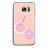 Donut: Samsung Galaxy S7 Transparant Hoesje