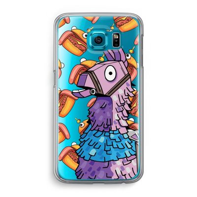 Loot Burger: Samsung Galaxy S6 Transparant Hoesje Loot Burger: Samsung Galaxy S6 Transparant Hoesje
