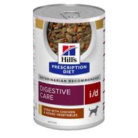 Hill's Prescription Diet I/D Digestive Care hondenvoer nat stoofpotje met Kip en groenten 12x 354g blik Hill's Prescription Diet I/D Digestive Care hondenvoer nat stoofpotje met Kip en groenten 12x 354g blik