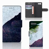 Sony Xperia X Compact | Book Case | Sea in Space