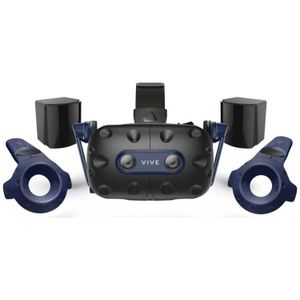 HTC Vive Pro 2 Op het hoofd gedragen beeldscherm (HMD) Zwart, Blauw