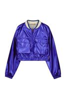 Like Flo zomer bomber jack meisjes teens - kobalt blauw - metallic - Donald Like Flo zomer bomber jack meisjes teens - kobalt blauw - metallic - Donald