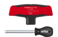 Wiha Momentschroevendraaier met dwarsgreep | TorqueVario®-S T | 5-14 Nm | variabel instelbare momentbegrenzing - 29233 - 29233