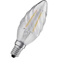 OSRAM HOMELIGHTING 4058075436565 LED-lamp Energielabel F (A - G) E14 Kaars gedraaid 2.5 W = 25 W Warmwit (Ø x l) 35 mm x 100 mm 1 stuk(s)
