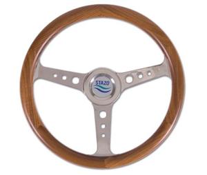 Stazo Stuurwiel 56 Teak/rvs 35 Cm Default