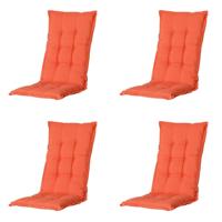 Kussen lage rug Panama vlamoranje 105 cm x 50 cm (4 stuks) Madison - Madison