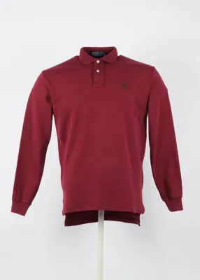 Regular Polo Ralph Lauren Shirt in Red size S