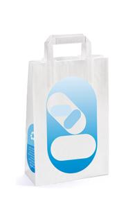 Brocacef Draagtas papier MH 220 x 100 x 280