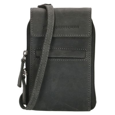 Hide & Stitches Telefoontasje/Heuptasje/Schoudertasje Idaho Zwart