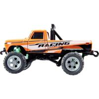 Amewi Oranje Brushed 1:64 RC auto Elektro Monstertruck Achterwielaandrijving RTR 2,4 GHz Met lichteffect, Incl. accu en laadkabel