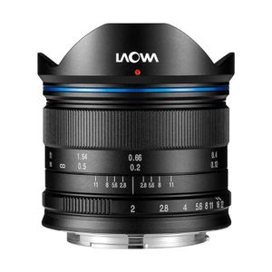 Laowa 7.5mm F2 Standard Micro 4/3 Zwart