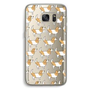 Doggy: Samsung Galaxy S7 Transparant Hoesje