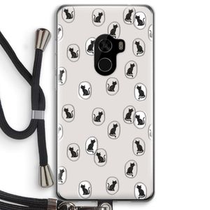 Miauw: Xiaomi Mi Mix 2 Transparant Hoesje met koord