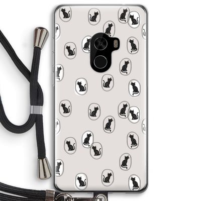 Miauw: Xiaomi Mi Mix 2 Transparant Hoesje met koord