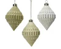 Kerstornament Olijfvorm 3D Assorti 1st