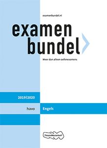 Examenbundel havo Engels 2019/2020