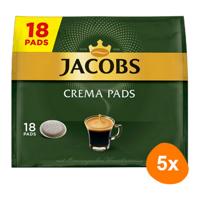 Jacobs - Crema Classic - 5x 18 pads