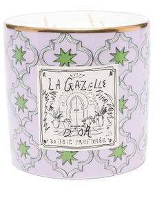 GINORI 1735 bougie La Gazelle (1379 g) - Violet