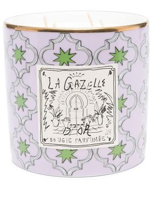 GINORI 1735 bougie La Gazelle (1379 g) - Violet