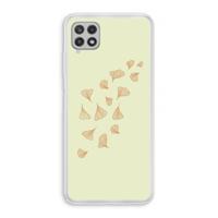 Falling Leaves: Samsung Galaxy A22 4G Transparant Hoesje