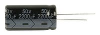 Fixapart 2200/50PHT capacitors Zwart Cylindrisch - thumbnail