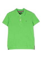 Tommy Hilfiger Junior polo à logo brodé - Vert