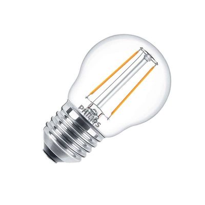 LED peer lamp Philips 2W 250 lumen 2700K vervangt 25W