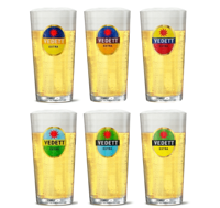 Vedett Bierglazen Extra - 330 ml - 6 stuks Vedett Bierglazen Extra - 330 ml - 6 stuks