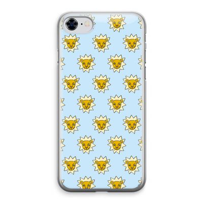 Leeuwenkoppen: iPhone 8 Transparant Hoesje