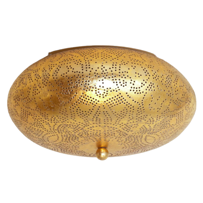 Plafondlamp Ameera Vintage Goud in 3 maten Plafondlamp Ameera Vintage Goud in 3 maten