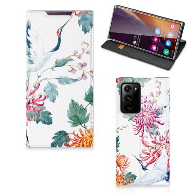 Samsung Galaxy Note 20 Ultra | Hoesje maken | Bird Flowers