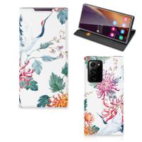 Samsung Galaxy Note 20 Ultra | Hoesje maken | Bird Flowers
