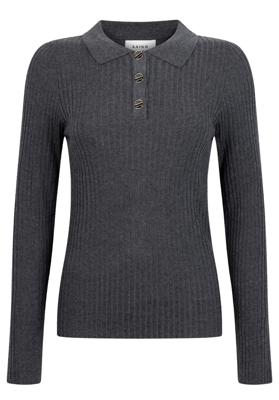 Aaiko Flores Wo 310 Sweater 193902 Antra Grey