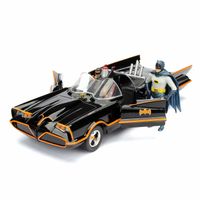 JADA auto Batman 1966 Classic Batmobile 1:24 die-cast grijs - thumbnail
