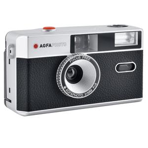 AgfaPhoto 603000 filmcamera Compacte camera (film) 35 mm Zwart, Zilver