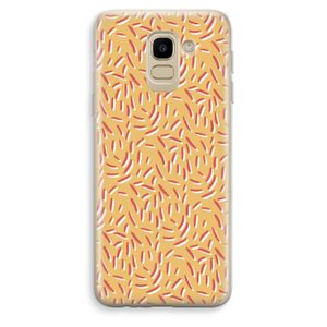 Camouflage: Samsung Galaxy J6 (2018) Transparant Hoesje