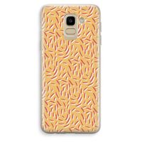 Camouflage: Samsung Galaxy J6 (2018) Transparant Hoesje