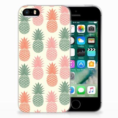 Apple iPhone SE | 5S | Siliconen Case | Ananas