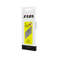Taya ketting 410h 1/2x1/8 1-speed 112schakels zwart