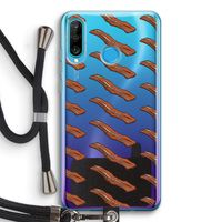 Bacon to my eggs #2: Huawei P30 Lite Transparant Hoesje met koord