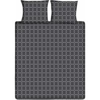 Ten Cate Katoenen Lits-Jumeaux Dekbedovertrek 240x220/220 cm Antraciet