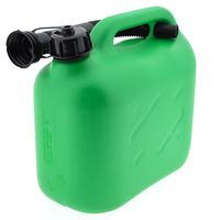 Jerrycan 5 liter groen voor brandstof   -