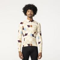 AGU Square Fietsshirt Lange Mouwen Performance Heren - Geel - M