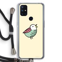 Birdy: OnePlus Nord N10 5G Transparant Hoesje met koord