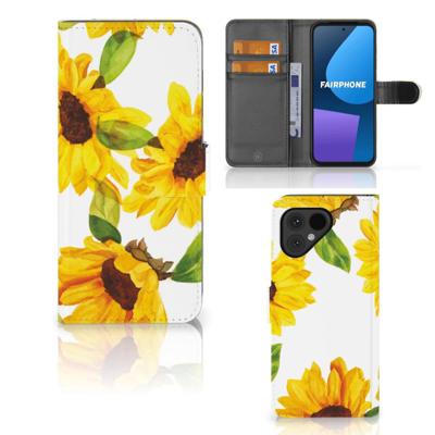 Hoesje voor Fairphone 5 Zonnebloemen Hoesje voor Fairphone 5 Zonnebloemen