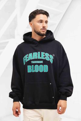 Fearless Blood Trademark Hoodie Heren Zwart - Maat S - Kleur: Zwart | Soccerfanshop