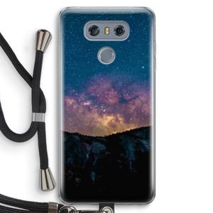 Travel to space: LG G6 Transparant Hoesje met koord