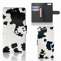 Huawei P10 Telefoonhoesje met Pasjes Koeienvlekken - thumbnail